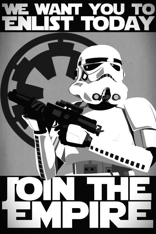 Пропагандистський постер Імперії